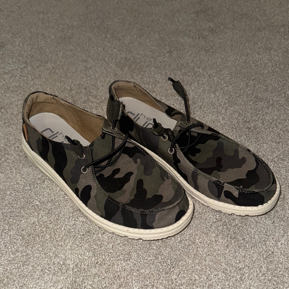 Hey Dude Camo Slip-Ons